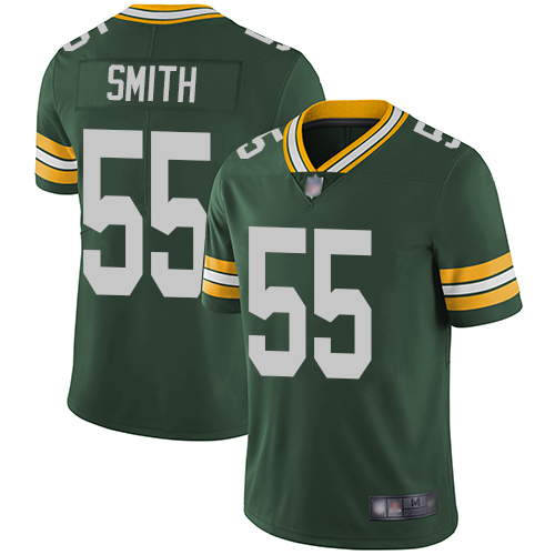 Green Bay Packers Limited Green Men #55 Smith Za Darius Home Jersey Nike NFL Vapor Untouchable